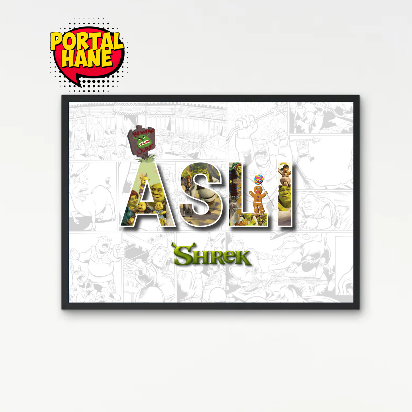 İsme Özel Konsept Tablo