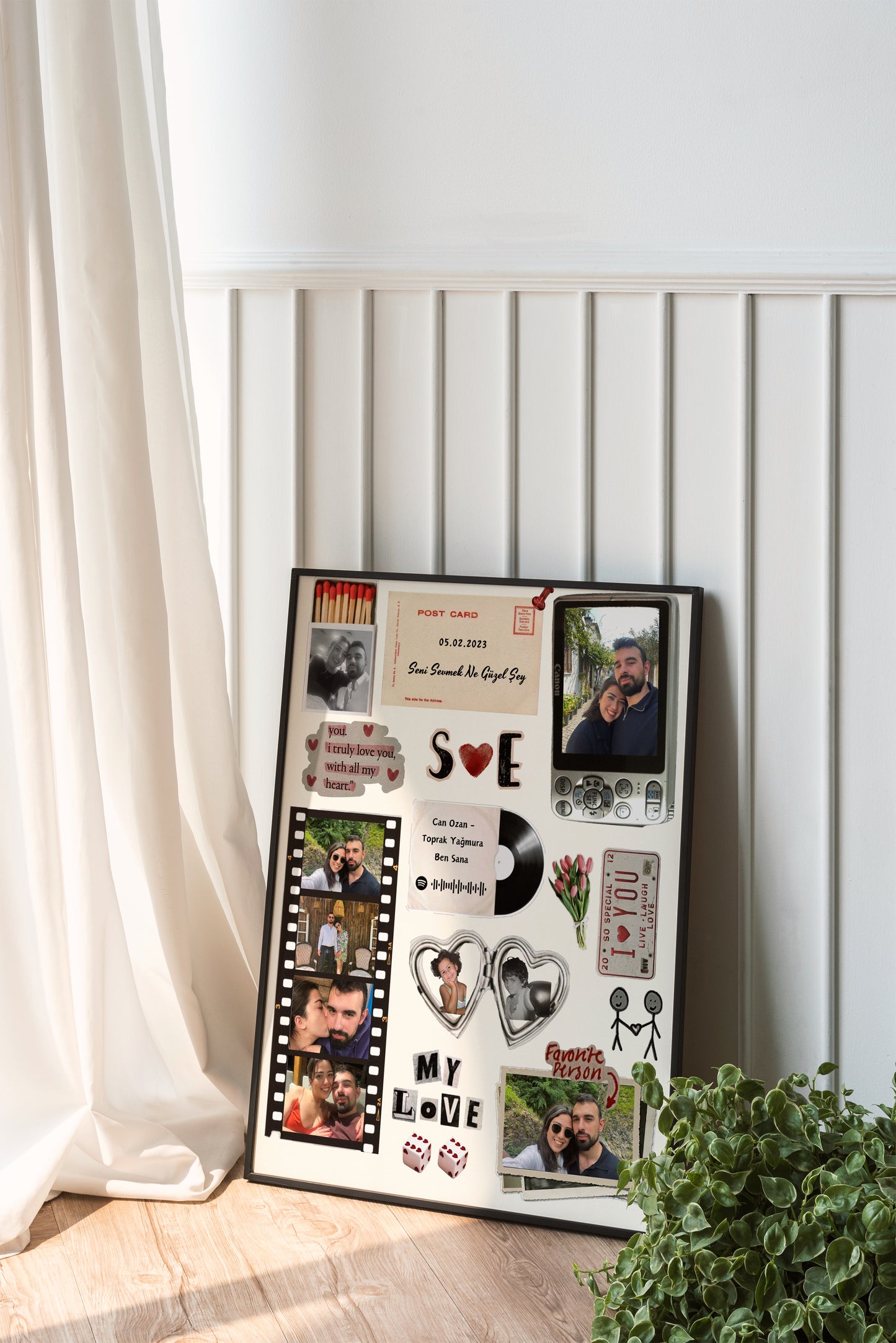 Matchbook Kişiye Özel Anı Tablosu