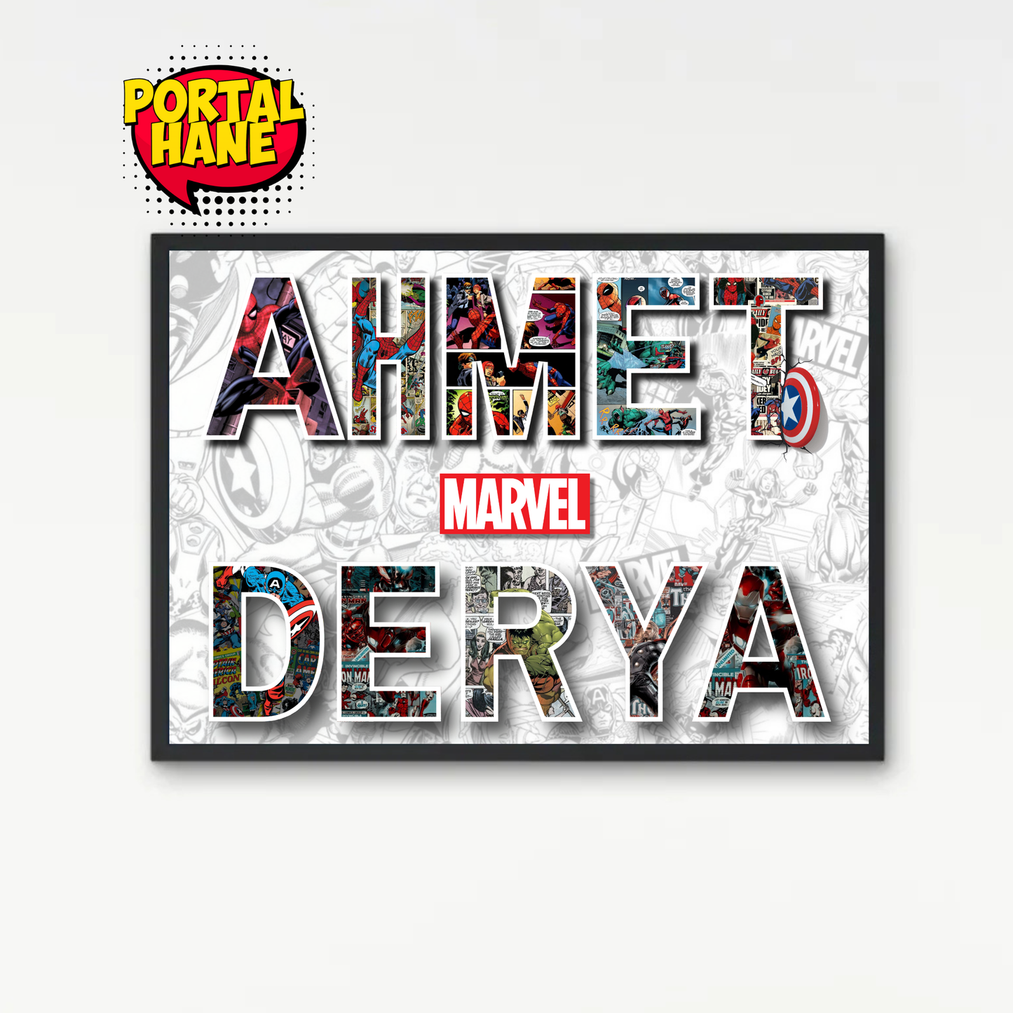 İsme Özel Konsept Tablo