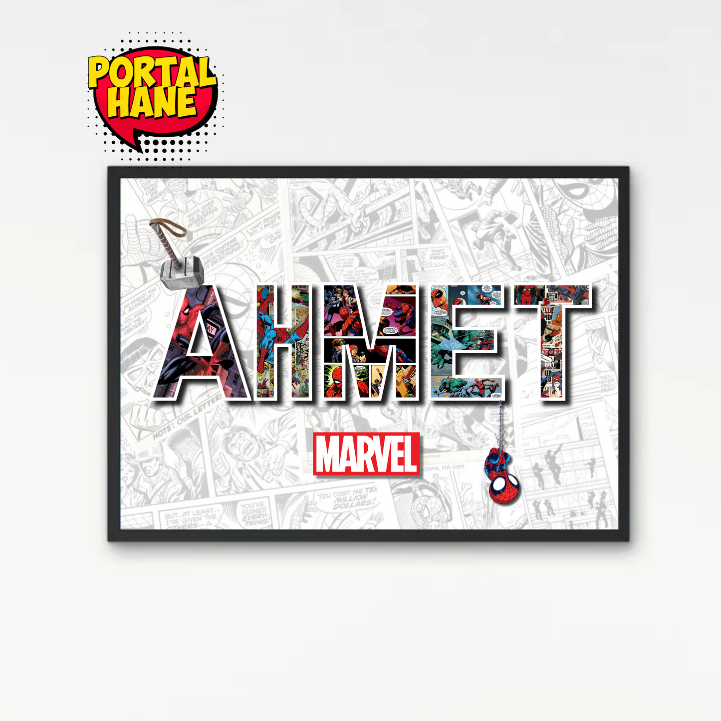 İsme Özel Konsept Tablo