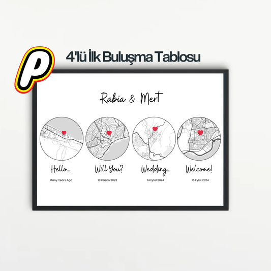 4'lü İlk Buluşma Tablosu