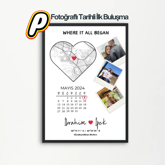 Fotoğraflı Tarihli İlk Buluşma Tablosu