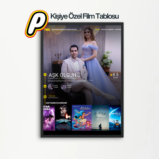 Kişiye Özel Film Tablosu
