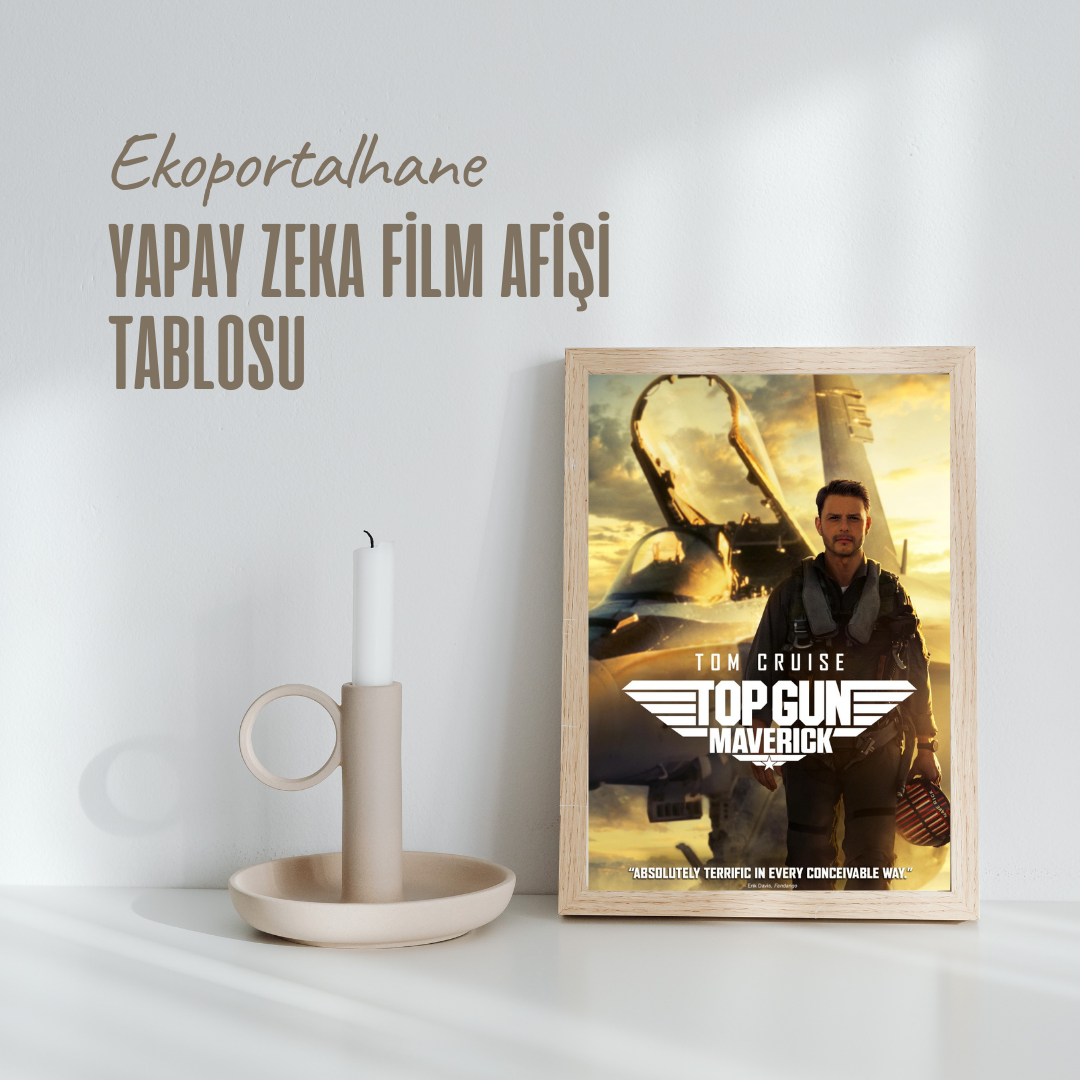 Yapay Zeka Film Afişi Tablosu