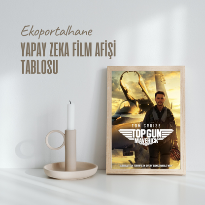 Yapay Zeka Film Afişi Tablosu