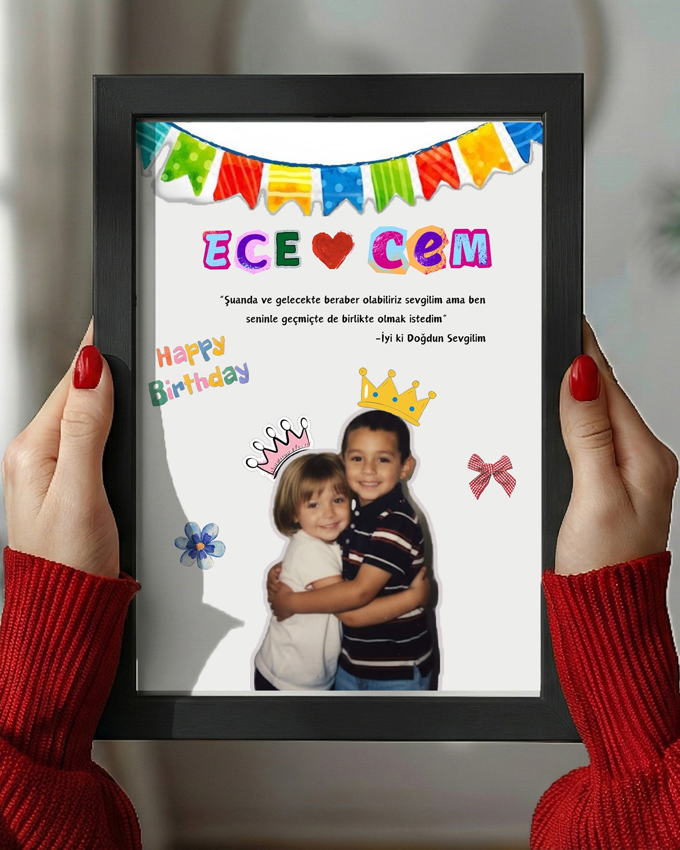 Çocukluk Fotoğrafı Birleştirme Tablo