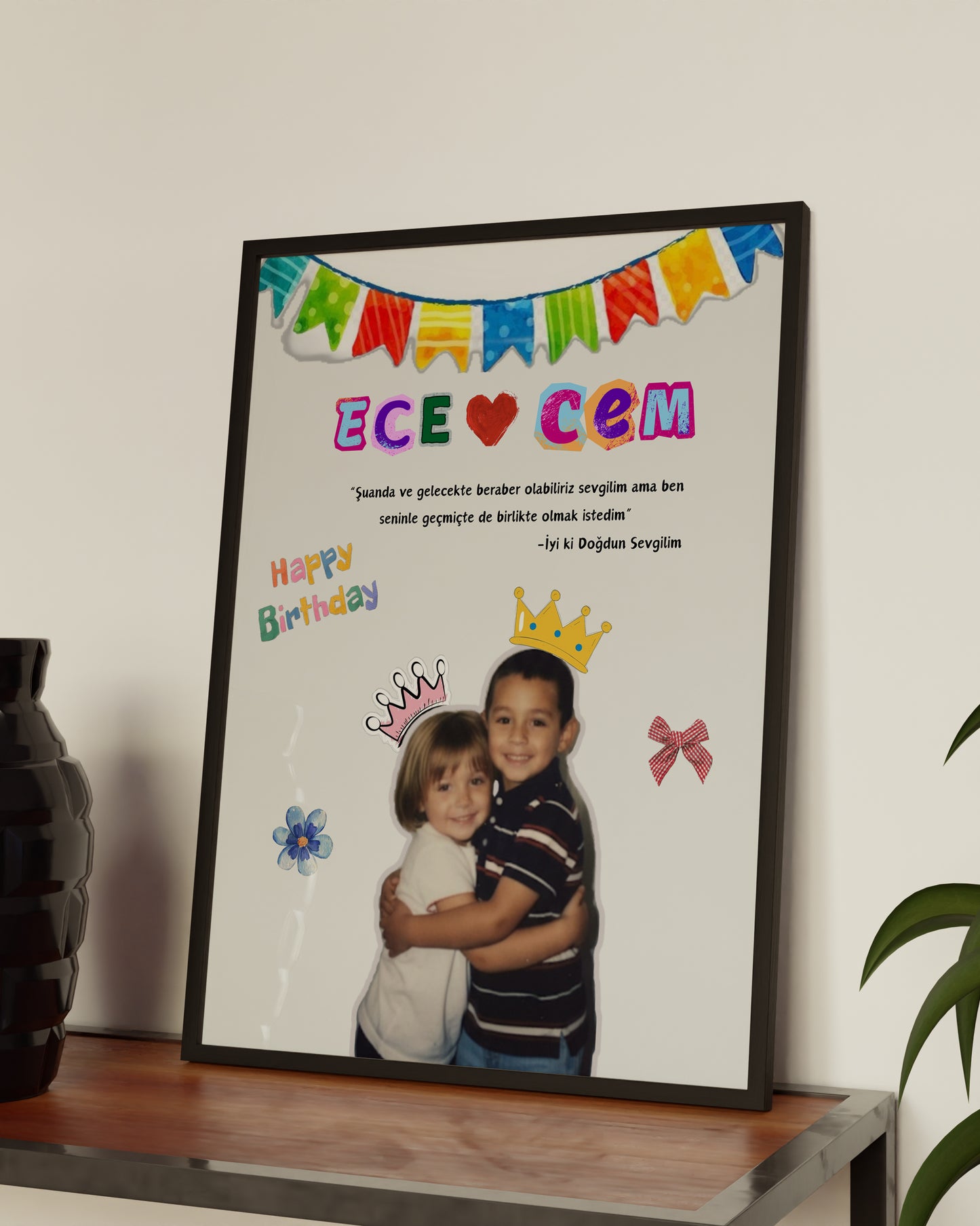 Çocukluk Fotoğrafı Birleştirme Tablo