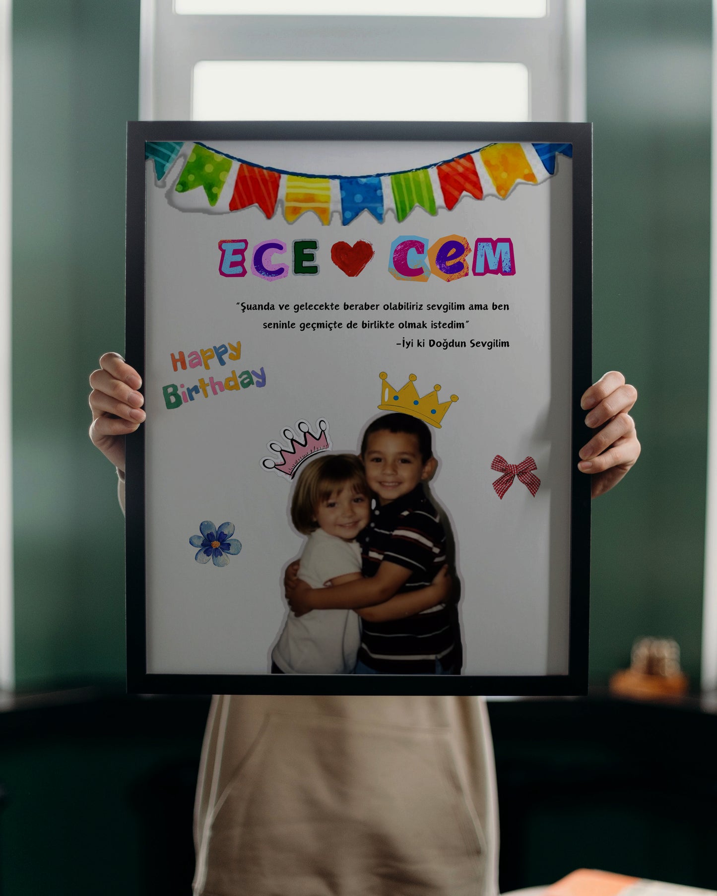 Çocukluk Fotoğrafı Birleştirme Tablo