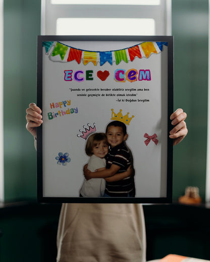 Çocukluk Fotoğrafı Birleştirme Tablo