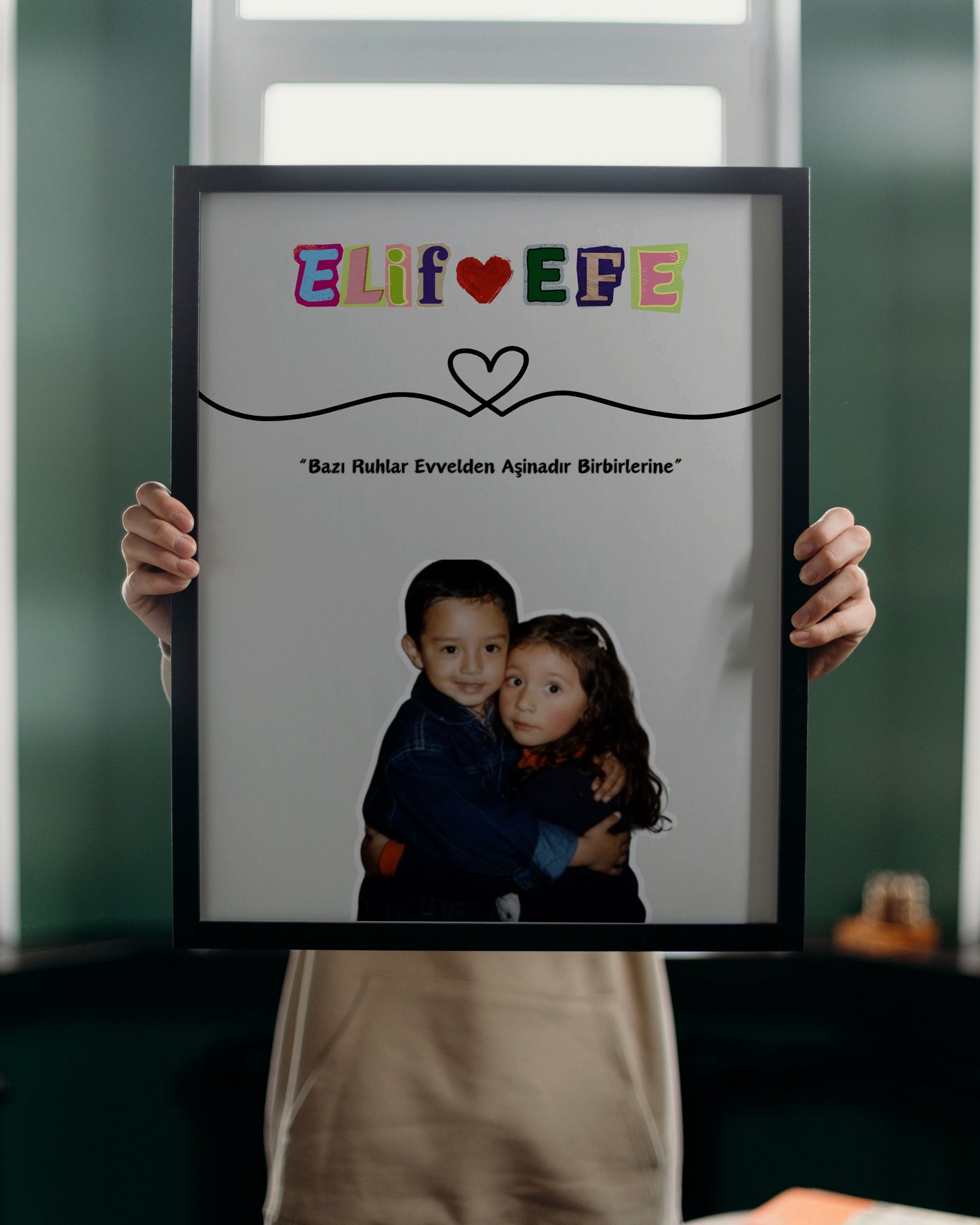 Çocukluk Fotoğrafı Tablosu