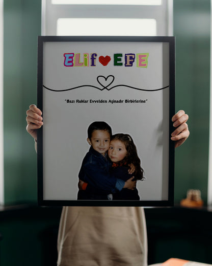 Çocukluk Fotoğrafı Tablosu