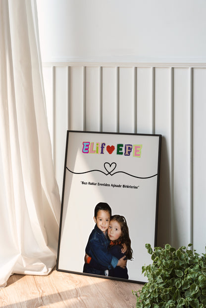 Çocukluk Fotoğrafı Tablosu