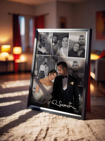 Kişiye Özel Fotoğraf Albümü Tablosu