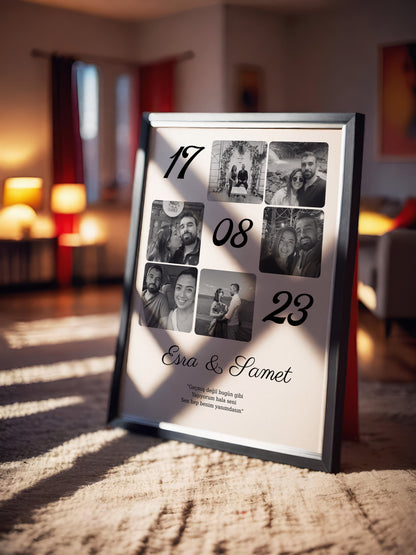 Fotoğraflı - Tarihli Anı Tablosu