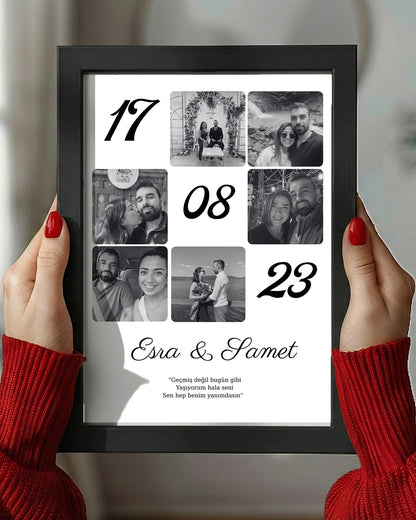 Fotoğraflı - Tarihli Anı Tablosu