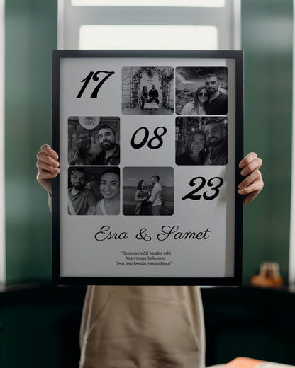 Fotoğraflı - Tarihli Anı Tablosu