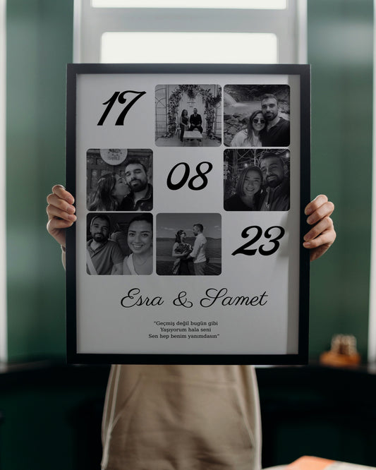 Fotoğraflı - Tarihli Anı Tablosu