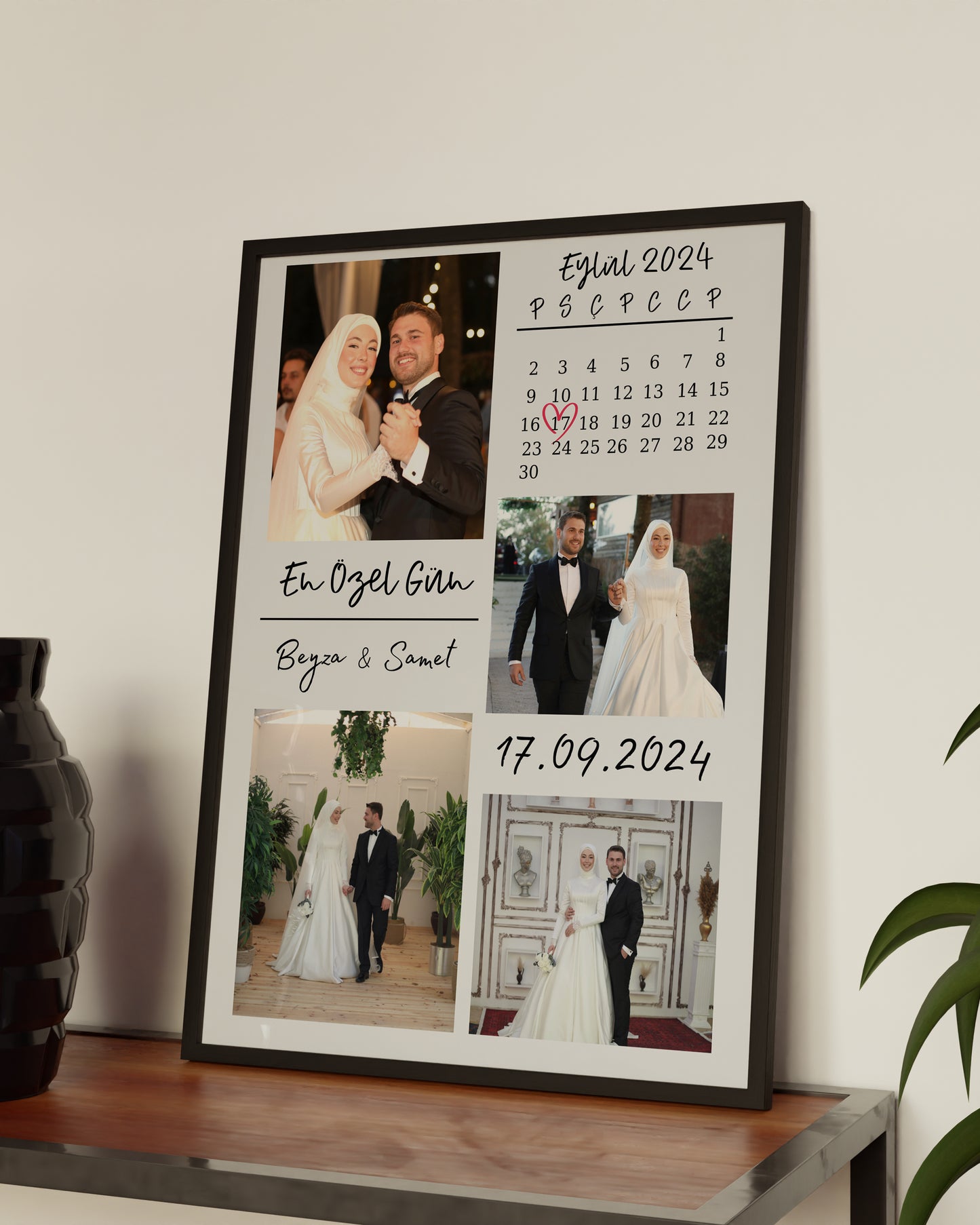 Kişiye Özel Takvim - Sevgiliye Özel Hediye
