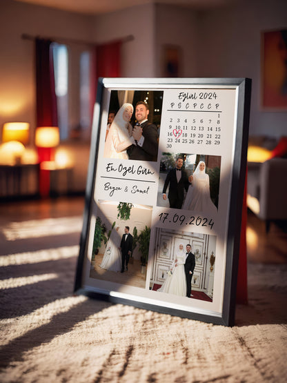 Kişiye Özel Takvim - Sevgiliye Özel Hediye
