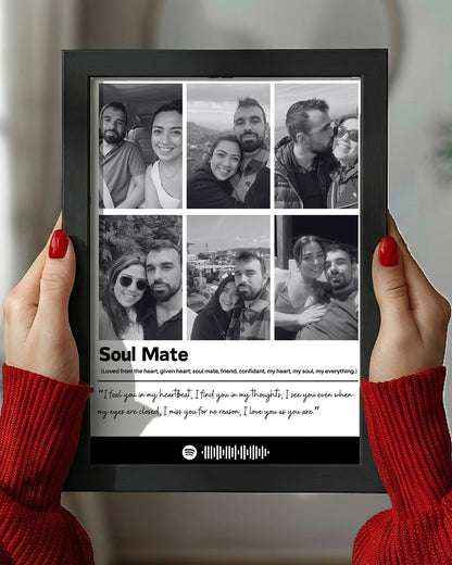 Kişiye Özel Fotoğraflı Sözlük Tablosu