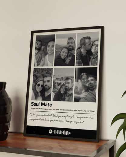 Kişiye Özel Fotoğraflı Sözlük Tablosu