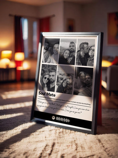 Kişiye Özel Fotoğraflı Sözlük Tablosu