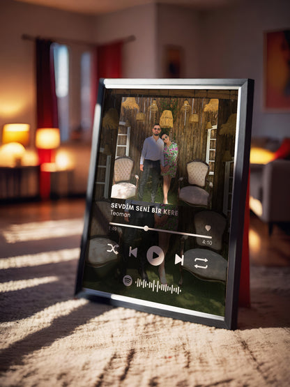 Kişiye Özel Spotify Tablo