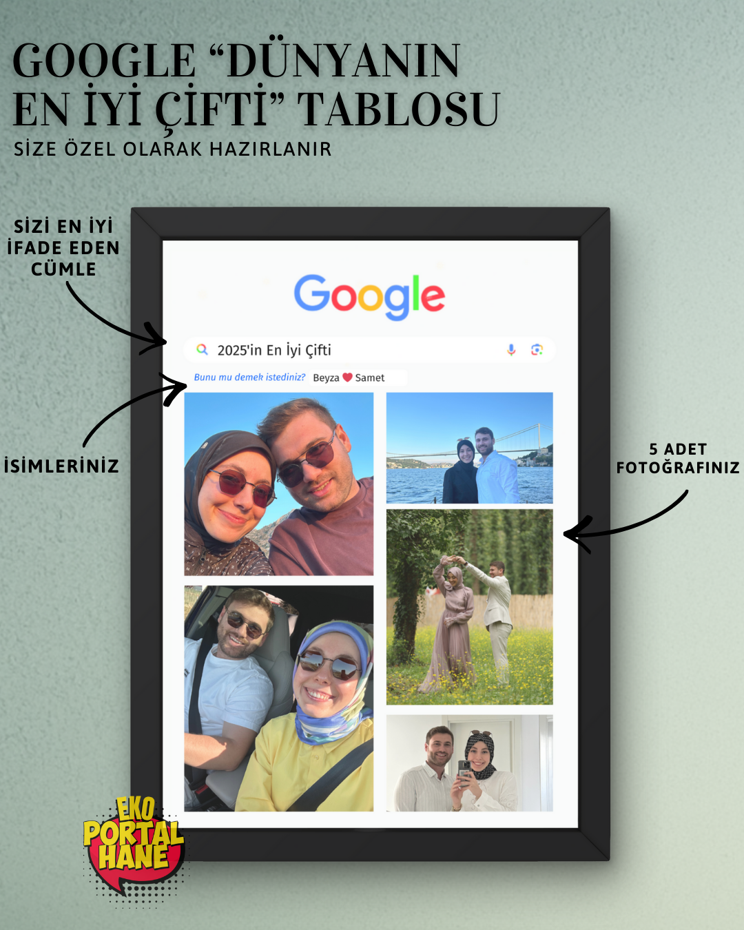 Google "Dünyanın En İyi Çifti" Tablosu