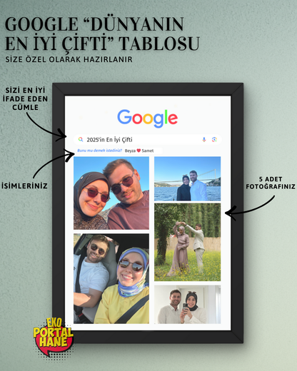 Google "Dünyanın En İyi Çifti" Tablosu