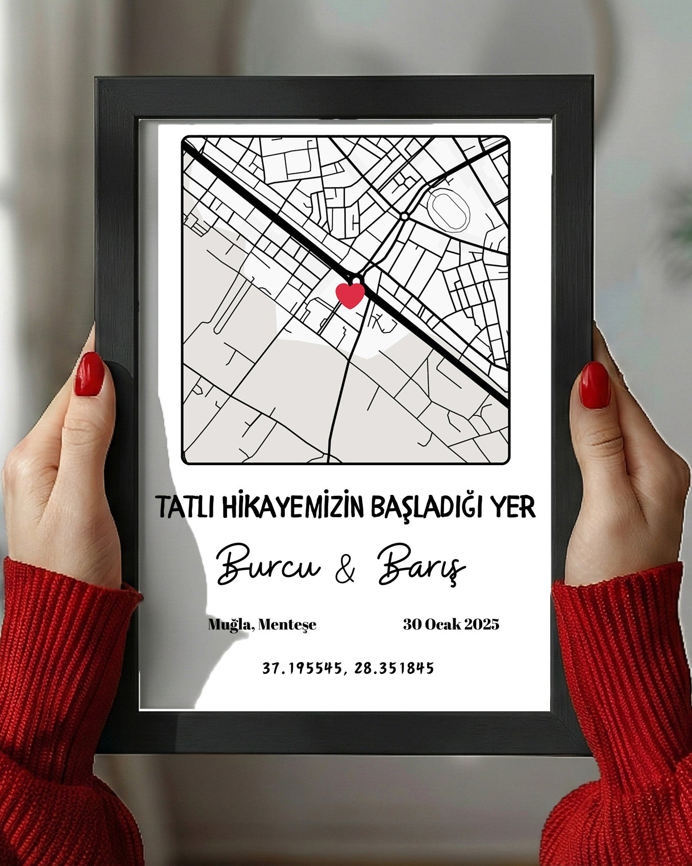 Kişiye Özel Her Şeyin Başladığı Yer - Harita Tablosu