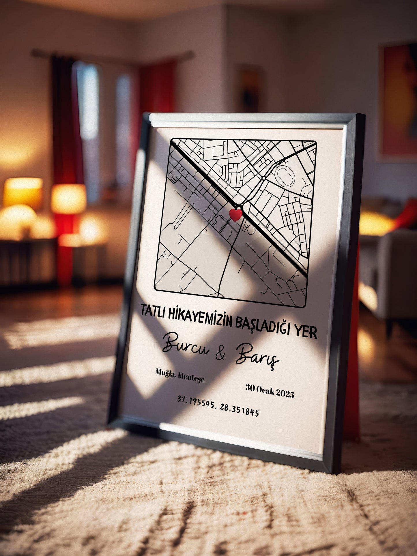 Kişiye Özel Her Şeyin Başladığı Yer - Harita Tablosu