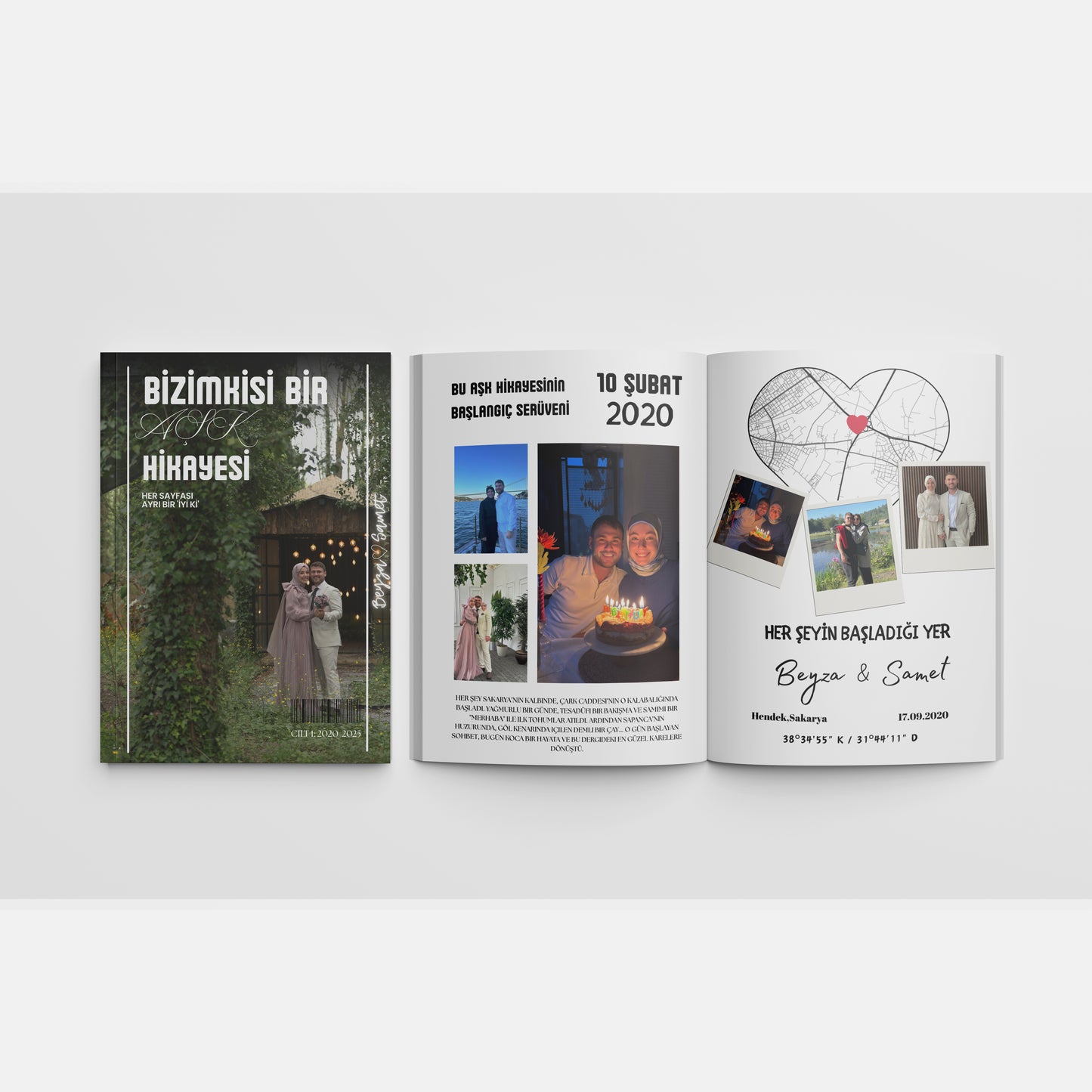 Kişiye Özel Aşk Dergisi