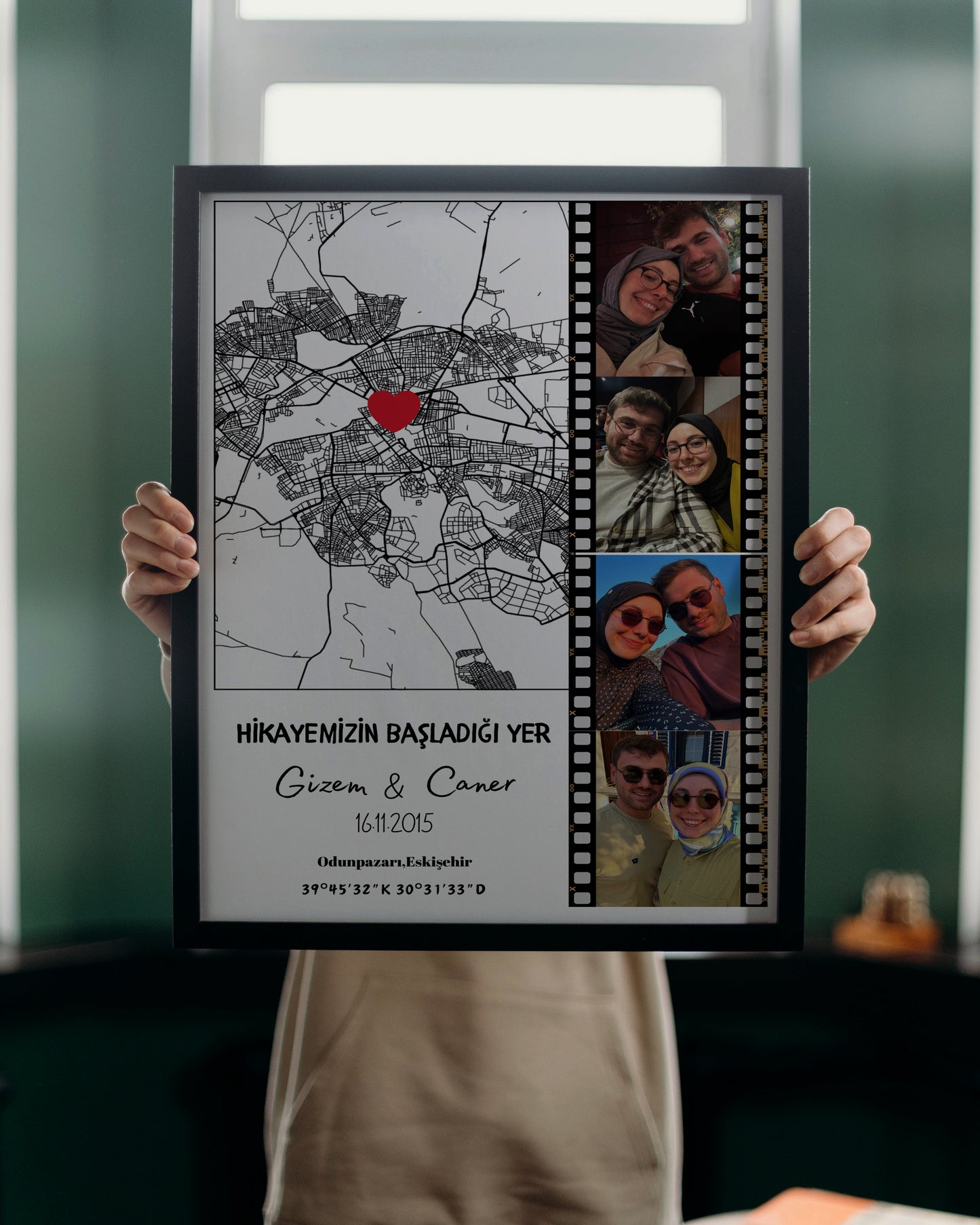 4 Fotoğraflı Her Şeyin Başladığı Yer - Harita Tablosu