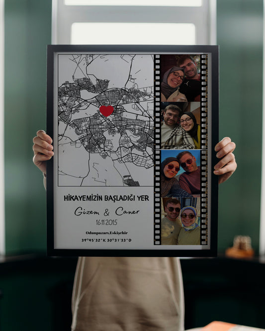 4 Fotoğraflı Her Şeyin Başladığı Yer - Harita Tablosu