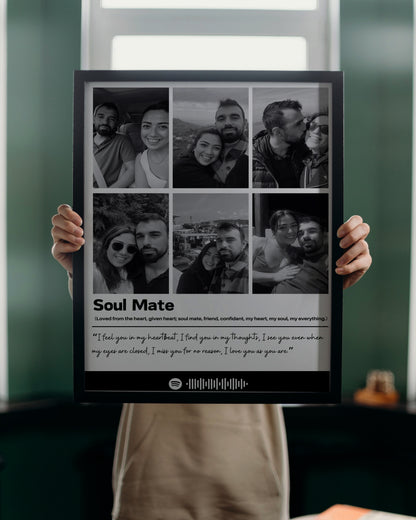 Kişiye Özel Fotoğraflı Sözlük Tablosu