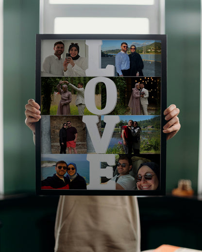 Love Yazılı Anı Tablosu