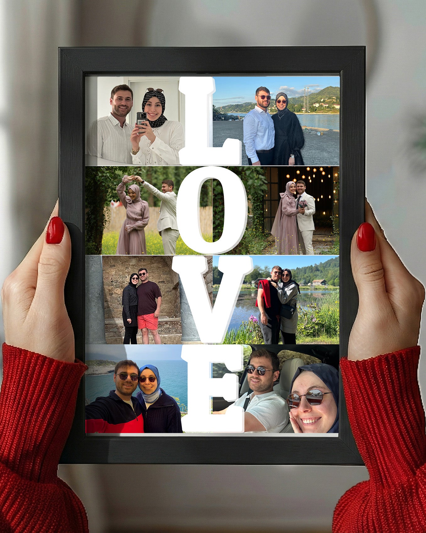 Love Yazılı Anı Tablosu