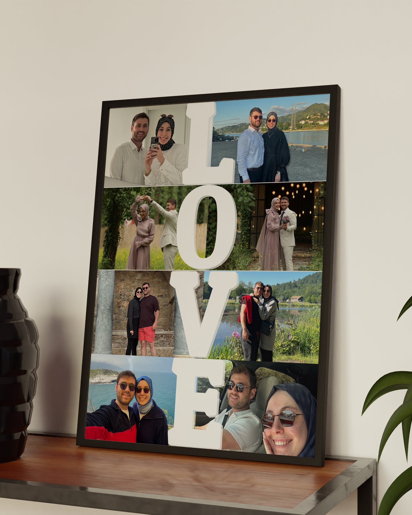 Love Yazılı Anı Tablosu