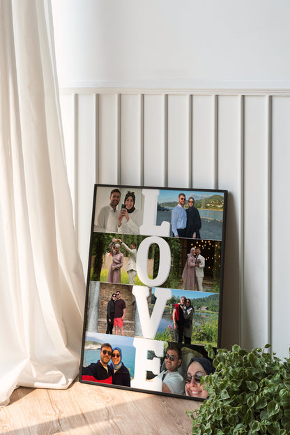 Love Yazılı Anı Tablosu