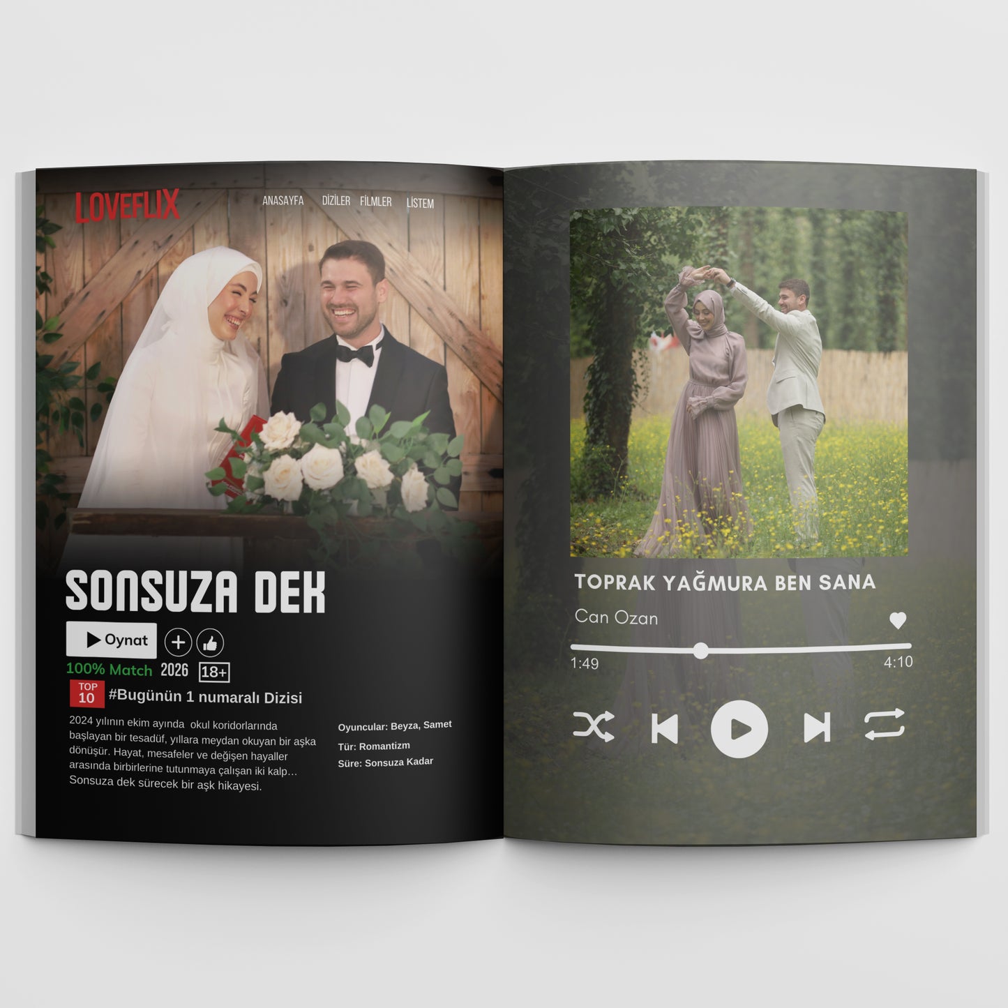 Kişiye Özel Aşk Dergisi