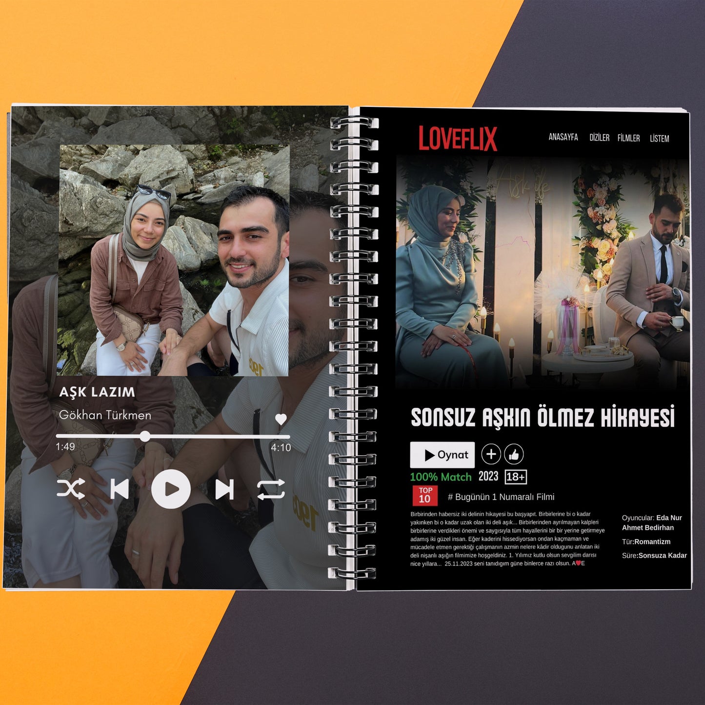 Kişiye Özel Anı Defteri